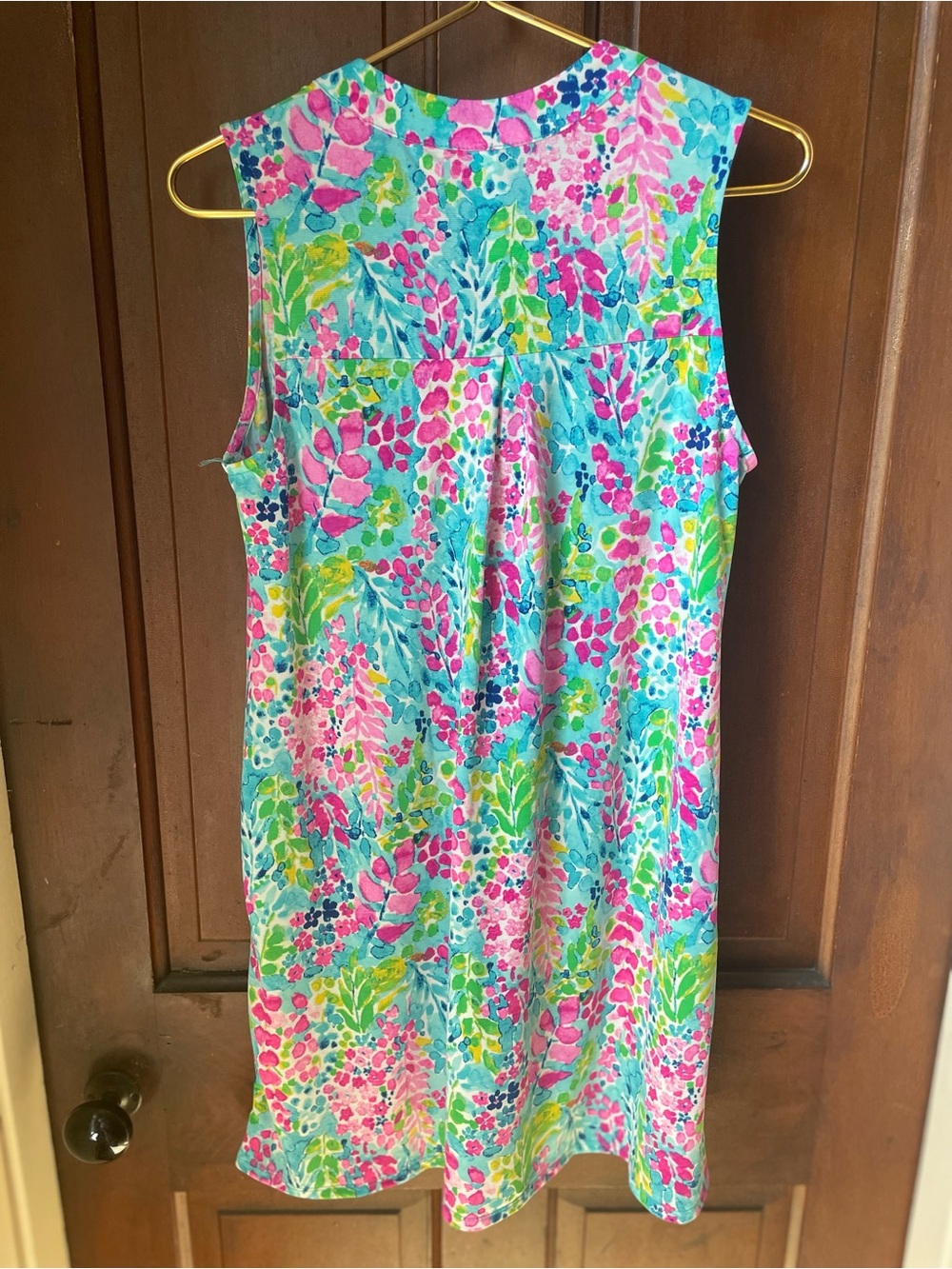 Dear Scarlett women's small sleeveless multi-colored dress nwt - Picture 5 of 5